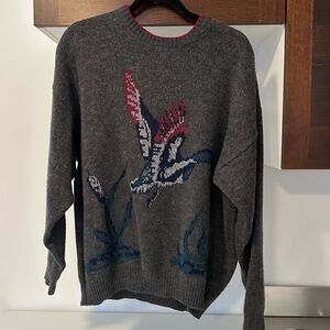 Vintage Bird Knit Crewneck